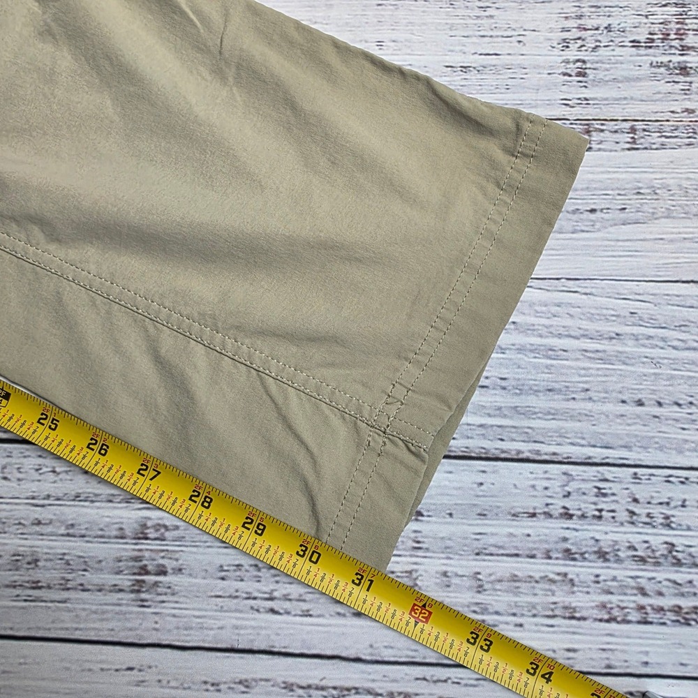 Eddie Bauer First Ascent Guide Pro Pants Mens 36x32 Tan Hiking Outdoor 11051063 - Picture 11 of 12